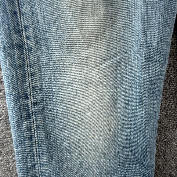 Nudie Jeans Men Denim Jeans 33x34 Average Joe Green Wave Adult Men ACTL 32X33 - Picture 11 of 16